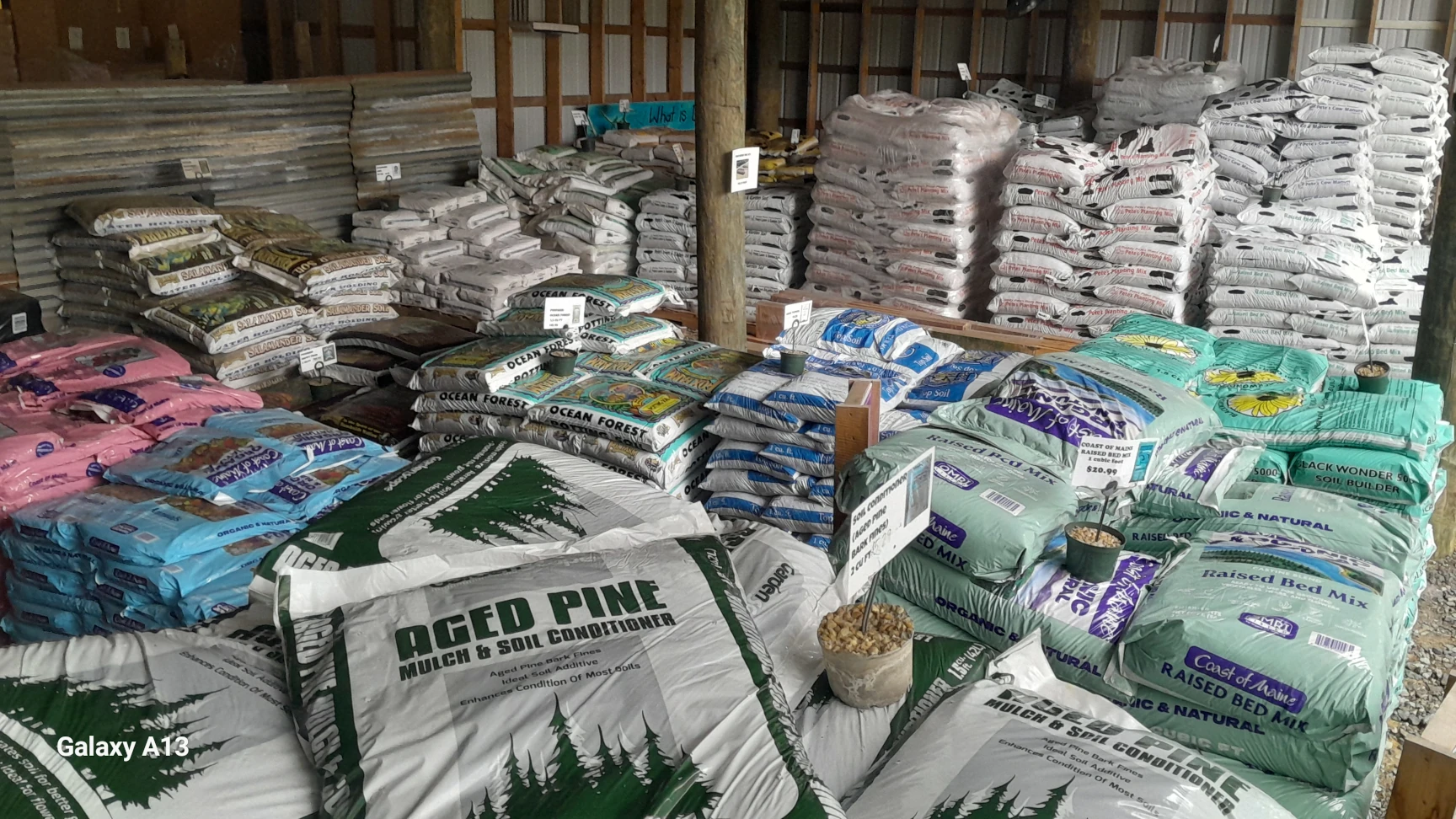 Quality bagged soils, mulch, and manure, as well as wheat straw and pine needles, have been available at Soviero's Garden Center since 1989.