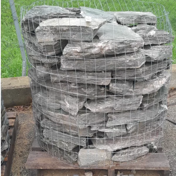 Chocolate grey thick stone pallet