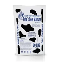 Daddy Pete's cow manure is available at Soviero's garden center in High Point, NC.