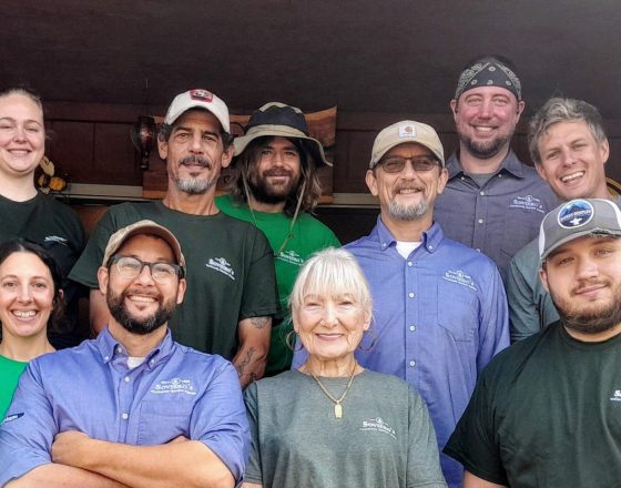 A group image of the staff at Soviero's Garden Center in High Point, NC